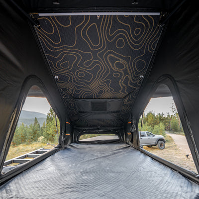 The ÖVRLNDR 2P Rooftop Tent (Black)